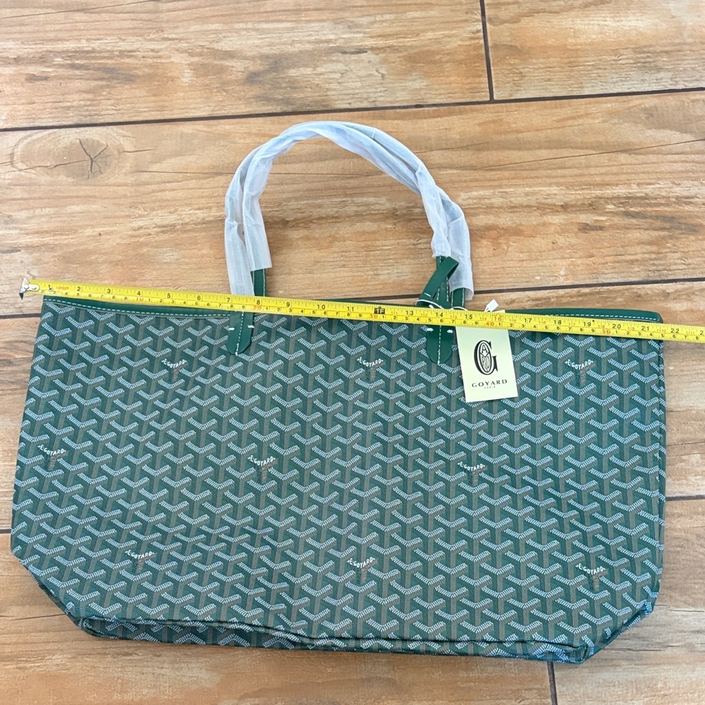 Green Tote Bag new “goyard”